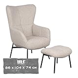 Modernes Design: Der Hochlehner Polstersessel besticht durch seine moderne Optik und passt zu verschiedenen Einrichtungsstilen. Perfekt kombinierbar mit minimalistischen oder klassischen Möbeln.