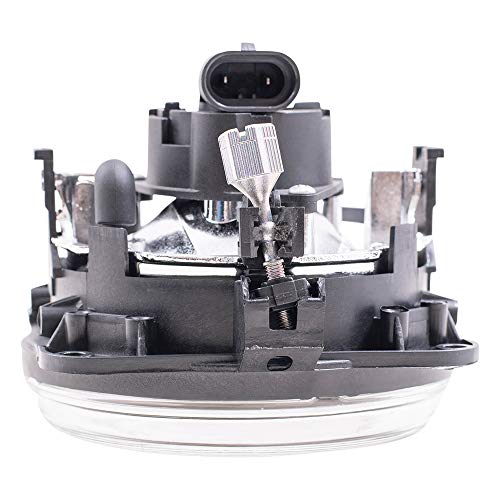 Brock Replacement Pair Of Fog Lights Lamps Round Lenses Compatible With Escape Focus Sct Mustang Ls 2M5Z15200Ab #TOP5