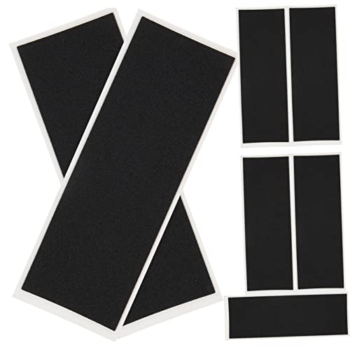 SUPVOX 10Pcs Grip Tape Non Slip Stickers for Finger Skateboards Slip Pads Flexible and Safe Foams Material for Accessories