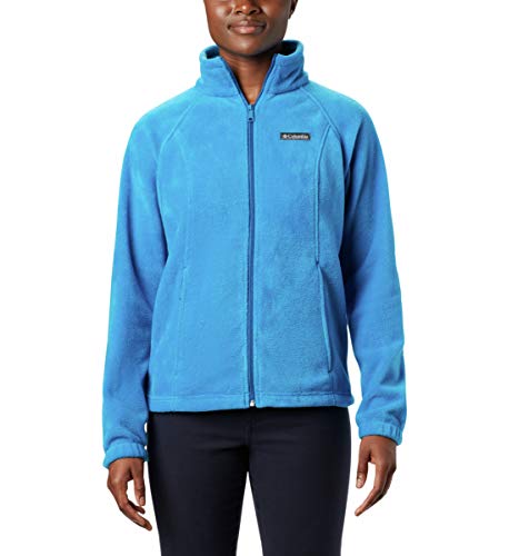 Columbia womens Benton Springs Fleece Jacket, Fathom Blue, X-Small US