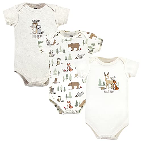Image of Hudson Baby Unisex Baby Cotton Bodysuits