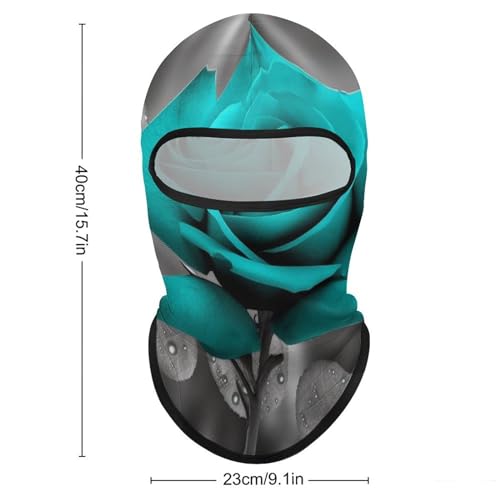 Balaclava Gris Azulado con Protección Solar para Hombres y Mujeres, Máscara Respirable de Cabeza Completa para Senderismo, Ciclismo, Correr y Conducir miniatura 2