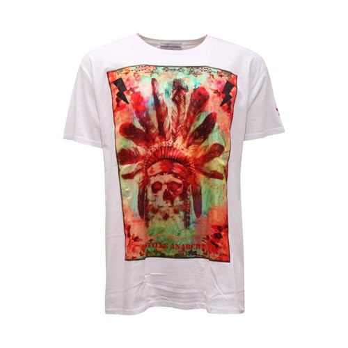 Maglia uomo Rive Droite Bastille t-shirt haut de gamme aux finitions unies