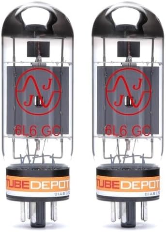 JJ 6L6GC Power Vacuum Tube Pair