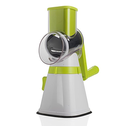 Brandani GRATTUGIA A Tamburo Multifunzione Bianco/Verde 54969