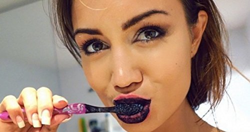 Creazy Teeth Whitening Powder Natural Organic Activated Charcoal Bamboo Toothpaste (c)