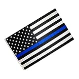 Polizeiflaggen: für die klassische amerikanische polizeiflagge, dekorativer und aussagekräftiger, dekorationen mit amerikanischer flagge