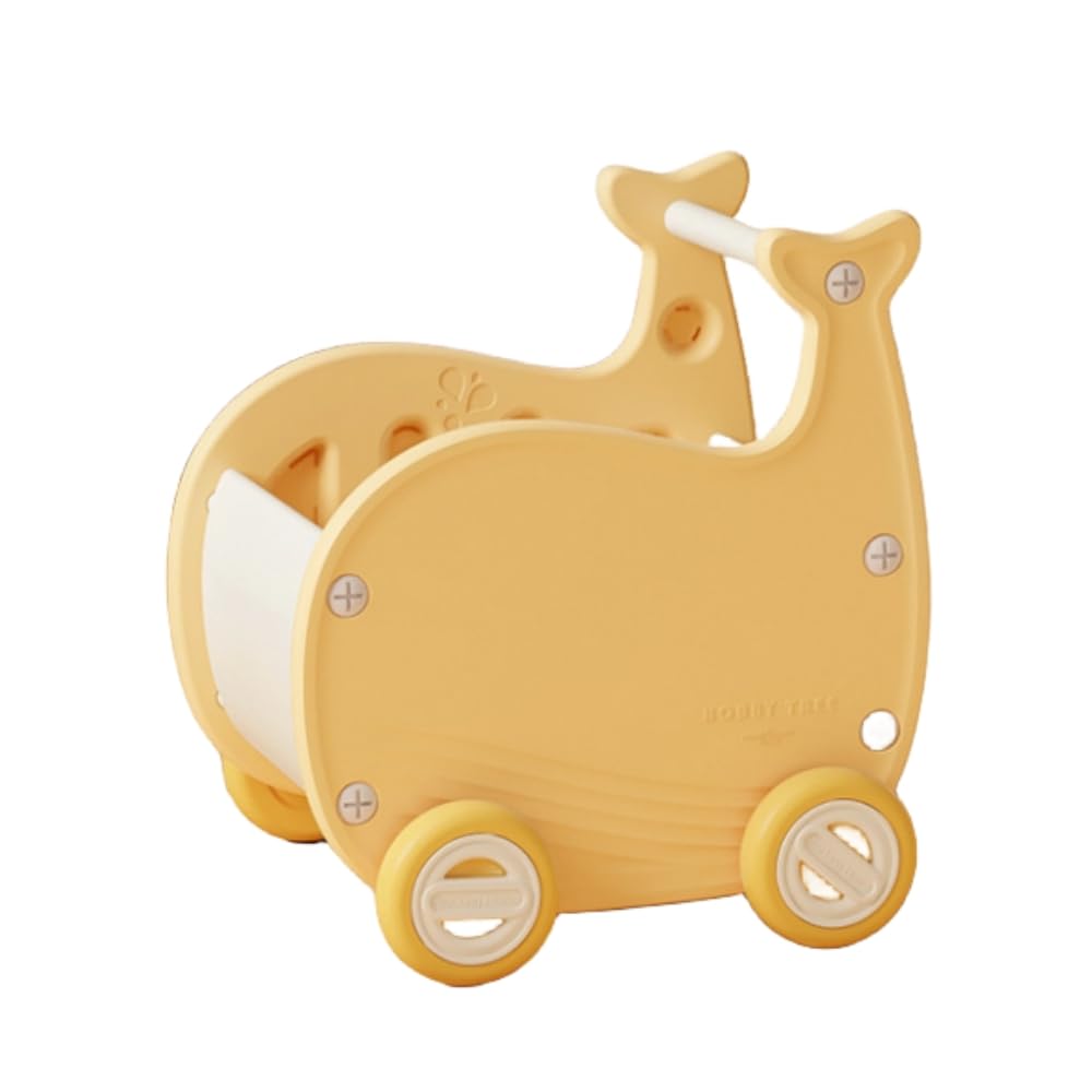 Amazon | クジラカート手押し車赤ちゃんおもちゃ収納ボックスベビー