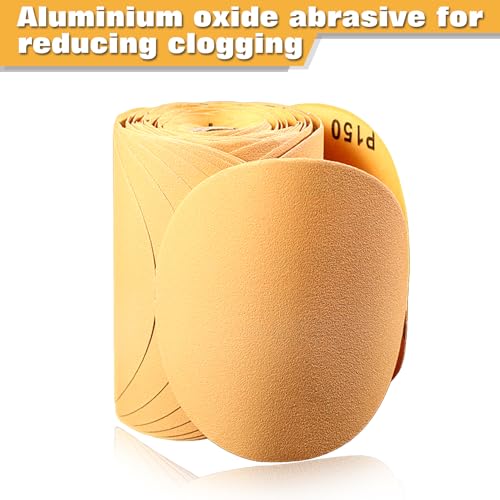 Image of SPEEDWOX 100 Pcs 150 Grit 5 inch Round Sanding Discs Sandpaper Roll