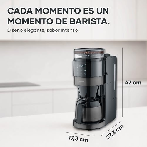 Cafetera de goteo Severin KA 4831 para evitar el café frío gracias a su jarra térmica 3