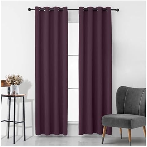 GC GAVENO CAVAILIA Faux Silk Eyelet Curtains Cover