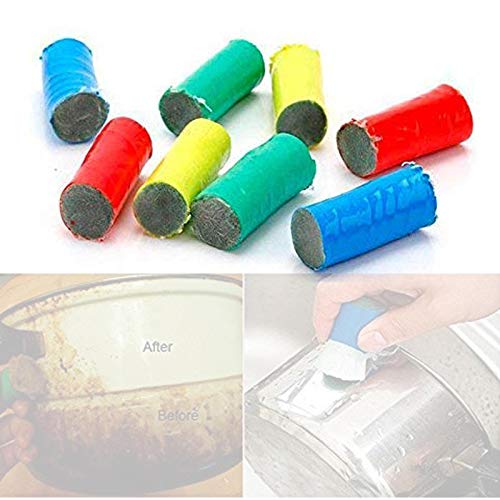 Magic Stainless Steel Cleaner Brush Stick Rust Remover Metal Polisher 4PCS