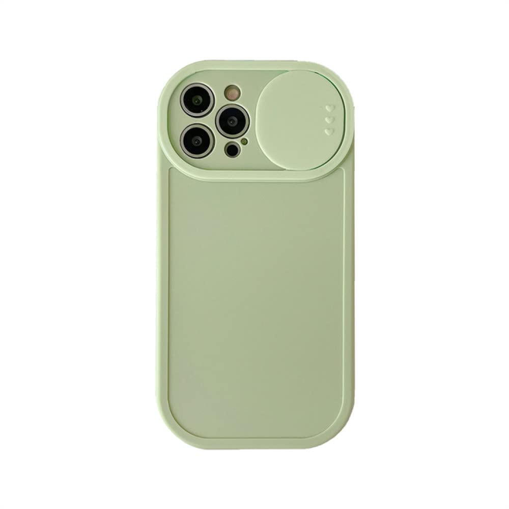 Coque iPhone X antichoc avec protection objectif photo slide vert - 5