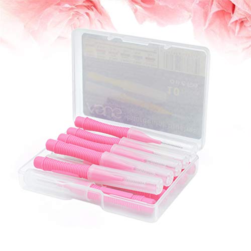 EXCEART 10 Unidades de Fio Dental Escova Interdental Escolhe Os Dentes Palhetas Dentais Macios Fio D