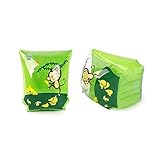 Schwimmreifen Bild Aufblasbarer Ring Schwimmen Ring Kinder Cartoon Arm Kreishülsen Schwimmkreis Floating Drift Lernen Schwimmenring (Color : Green)
