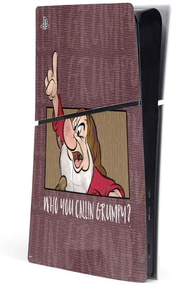 Skinit Decal Gaming Skin Compatible with PS5 Slim Digital Edition Console - Officially Licensed Disney Snow White Just One Bite Design