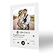 Produktbild Spotify Glas Personalisiert aus Acrylglas - mit Spotify Code oder QR-Code - Song Cover als Fotogeschenk für Freundin, Partner, Männer & Frauen - Musik Cover Glas Bild mit eigenem Foto (150x 100mm)