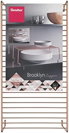 Metaltex 'Brooklyn' Stackable Shelf, Polytherm Copper, 47 x 23 x 15 cm