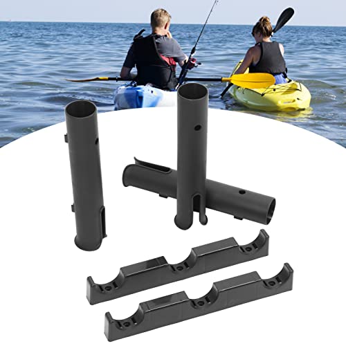 Support de canne à pêche en plastique durable et léger à 3 tubes intégrés