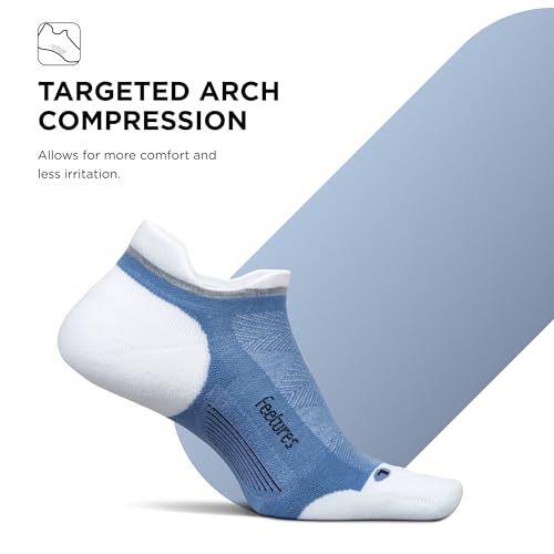 Image of Feetures Elite Golf Max Cushion Tab Ankle Socks - Sport Sock with Targeted Compression