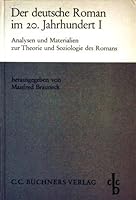 Der deutsche Roman im 20. Jahrhundert (#1) 3766143077 Book Cover