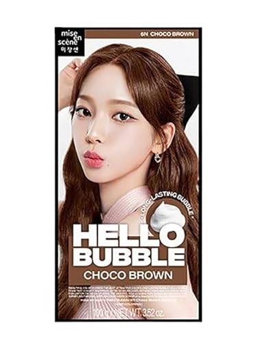 CATHERINEY Hello Bubble Hair Color, Color Dyeing Kit (6N)