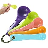 ensemble goldman accords Rapport Scientifique en Cinq Pièces : Ensemble ensembles de cuillères doseuses comprend 10 cuillères à mesurer de 15 g, 7,5 g, 5 g, 2,5 g et 1 g, couvrant les besoins de mesure des ingrédients en vrac aux épices. Des couleurs vives distinguent les spécifications, qui sont claires en un coup d'œil pendant le fonctionnement. Cuillères doseuses convient aux amateurs de pâtisserie, aux ratios de repas de fitness ou aux expériences scientifiques.