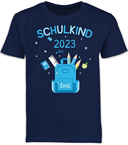 Personalisiert Schulkind Hoodie Mit Name & Jahr - Cooles Einschulungsgeschenk Für Jungen 2025
