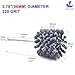 Garhgi Brush Abrasive Honing Brush | Silicon Carbide 320 Grit Diameter 3.78