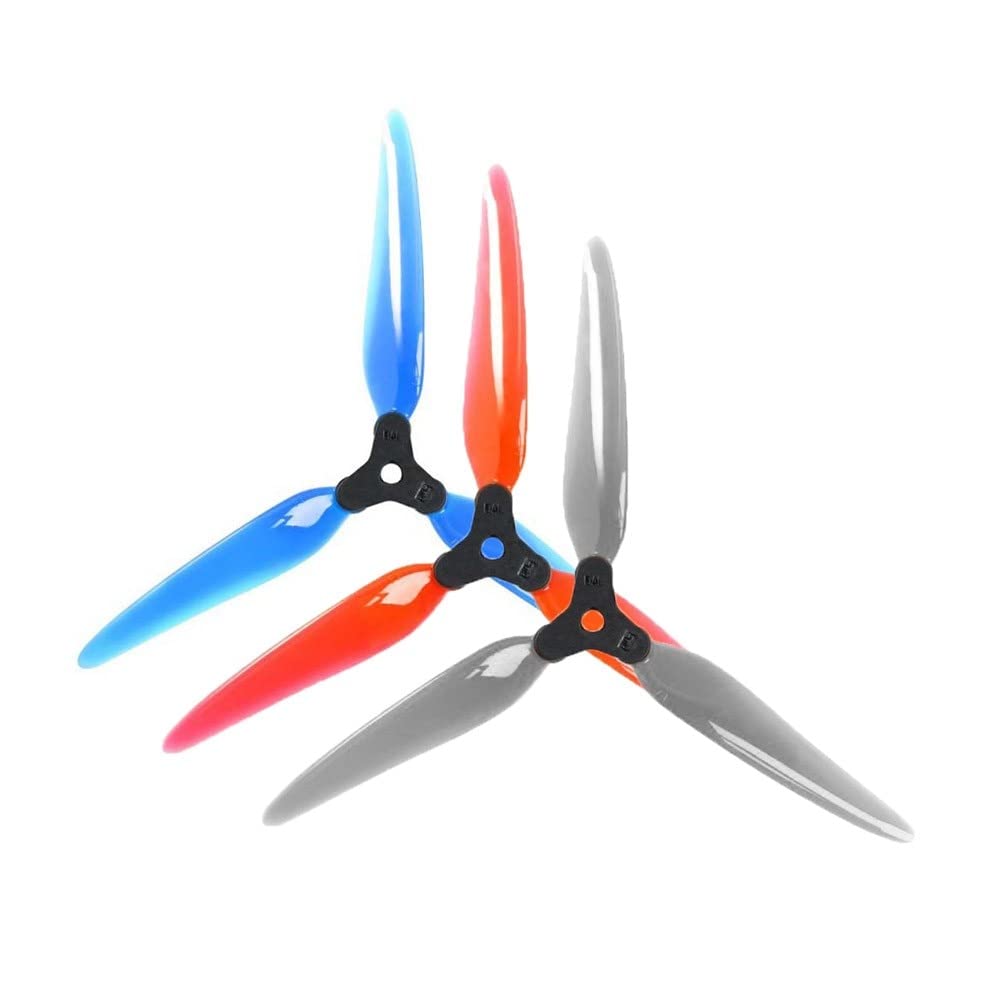 Drone accessories For DALPROP Fold 2 F7 7051 7X5.1X3 3-Blade PC Folding Propeller for FPV Freestyle 7inch LR7 Long Range Drones Replacement DIY Parts replaceable ( Color : 8Pairs Mixed Color )