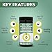 One Step Protein Urine Testing Kit, 100 Urine Test Strips, Quick, Accurate Results, 60 Seconds, Home Urinalysis Test Strips, Proteinuria Check, Monitor UTI, Kidney Health, Liver & More