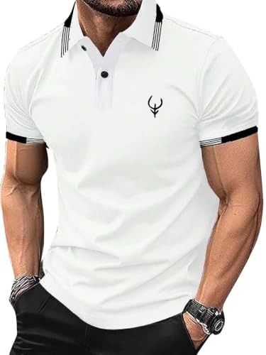 Image of Lymio Polo T Shirt for Men || T Shirt for Man || Collar T Shirt Style Men (Packs Also Available) (Polo-40-43)