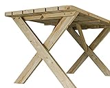 Platan Room Gartenmöbel aus Kiefernholz Gartenbank Gartentisch Kiefer Holz massiv - 2