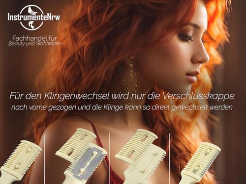 Effiliermesser von InstrumenteNRW zum Ausdünnen und Schneiden von Haaren