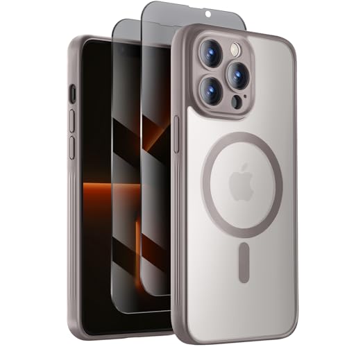 Image of Symcele Designed for iPhone 13 Pro Max Case, Natural Titanium