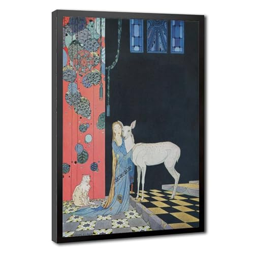 Toile Virginia Frances Sterrett Blondine décoration murale élégante salon