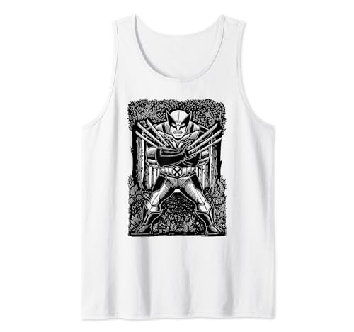 Débardeur Wolverine X-Men idéal pour les festivals d'été et le style streetwear