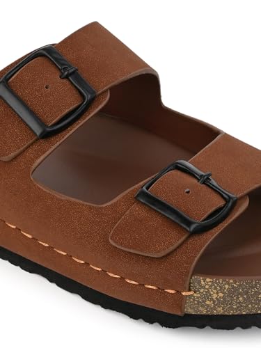 Image of FENTACIA Men Sandals | Lightweight | Padded and Comfortable | Birken Sandals For Dailywear and Regular Use and Casual Outings