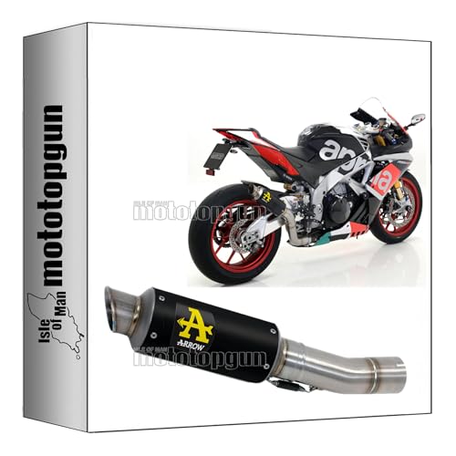 Pot echappement Arrow GP2 pour remplacer silencieux origine Aprilia RSV4 RR