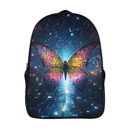 Mochila escolar de mariposa para el regreso a clases de niñas en primaria