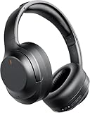 Vecibel Active Noise Cancelling Headphones, Upgraded Wireless Bluetooth 5.4 Headphones Over Ear with ENC Mic, HiFi Stereo Deep Bass,30H Playtime and Lightweight Design for Travel/Office/Home (Black)