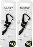 Nite Ize DoohicKey ClipKey 1.8 in. Dia. Stainless Steel Black DoohicKey Multi Key Tool
