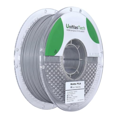 Qrelia 3D Filament PLA Pro 1.8 mm 1 kg Matte Grey | Premium Quality
