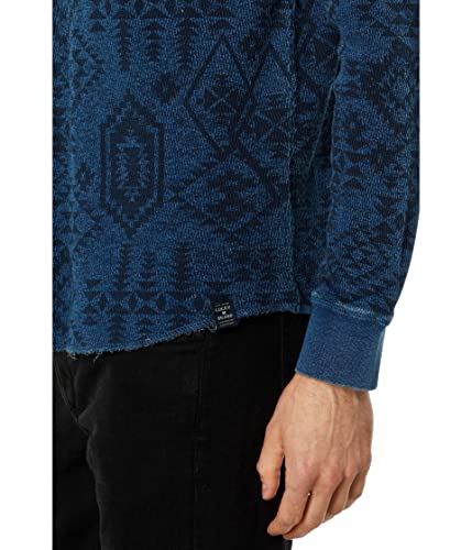 Lucky Brand Men's Printed Indigo Crew Neck Thermal3