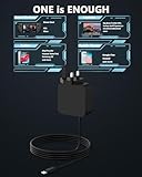 GVKRLXZ 65W USB C Fast Charger Compatible with Nintendo Switch Steam Deck & ROG Ally/TV Dock/Lite Shark CH701,JBL Xtreme 4,Compatible with Asus Zenbook 14/15/17 Type-C Charging Power Adaptor - Image 4