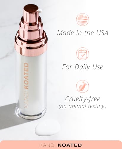 Kandi Koated Daily Face Moisturizer with Collagen and Amino Acids, Niacinamide, Green Tea & Shea Butter, Hydrating Lotion for Dry, Sensitive & Combination Skin