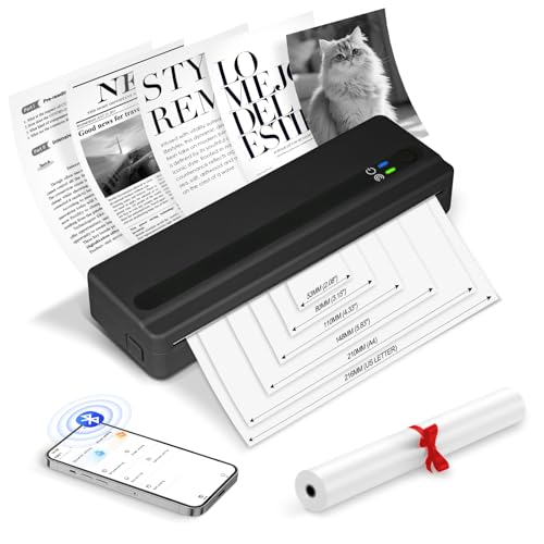 Imprimante Bluetooth A4 thermique pour imprimer sans encre