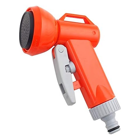 Siroflex Normal Watering Can with Gun Attachment in Blister, Orange/Grey Cover