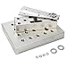 8MILELAKE Universal Press Support Block Plate Tool 30 Ton Bearing Bush Car Repair Tool Set