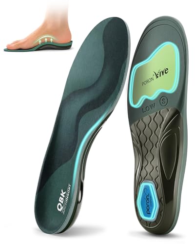 QBK Heavy Duty Arch Support Insoles
